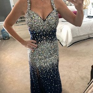 Custom made formal gown